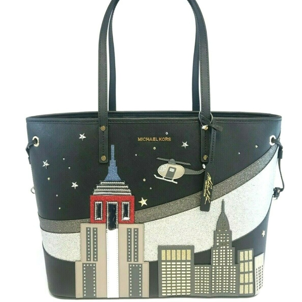 NWT-Michael Kors New York Large Drawstring Tote